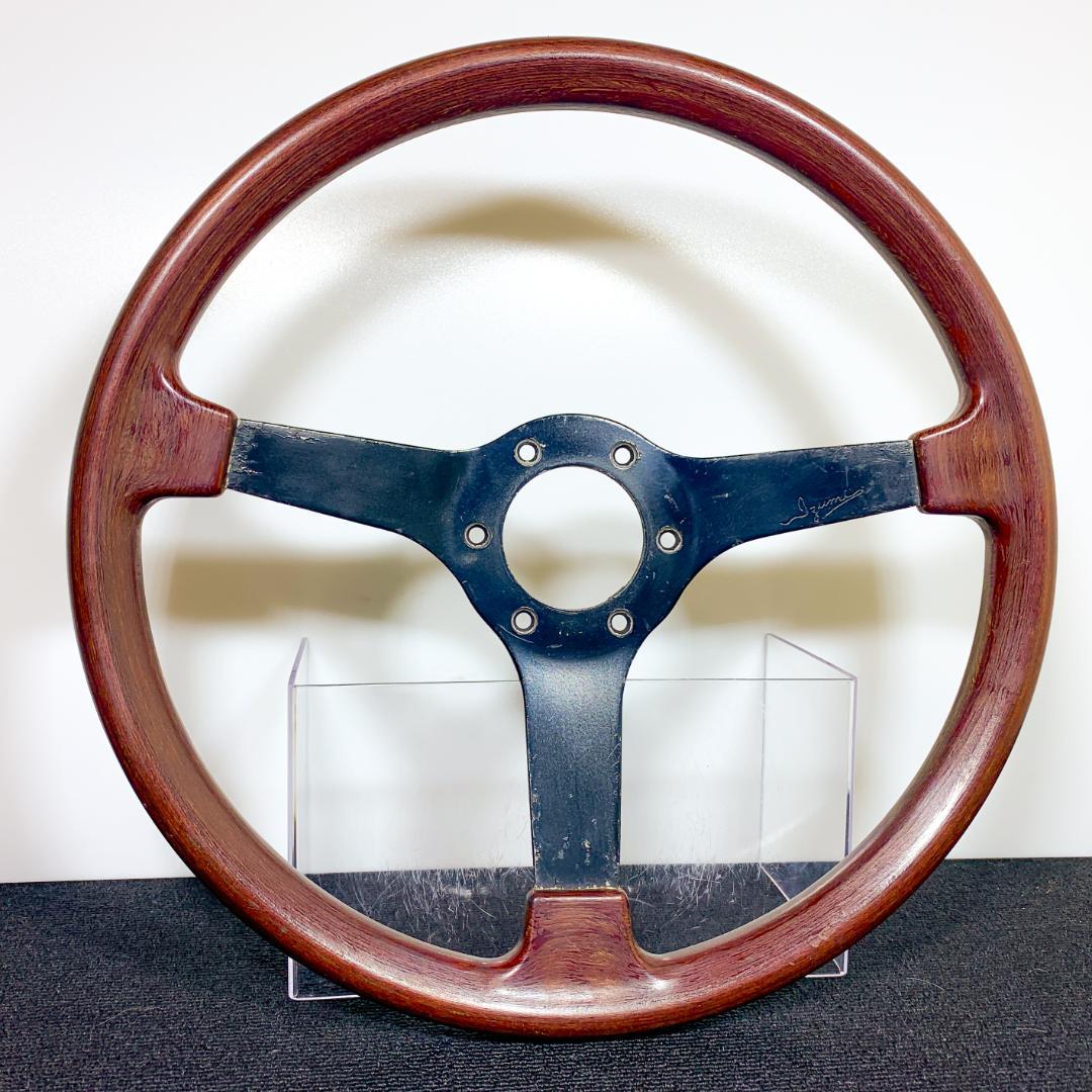 IZUMI イズミ ウッドステアリング 35.5cm ヴィンテージ 当時物 希少