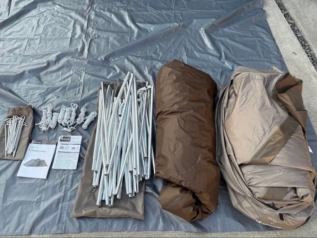 ランドネストシェルター インナーマット・グランドシート