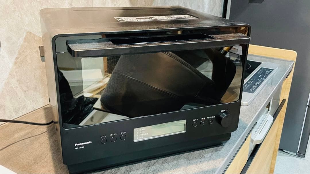 【最終値下】PanasonicNE-MS4C-K オーブンレンジ美品2025購入