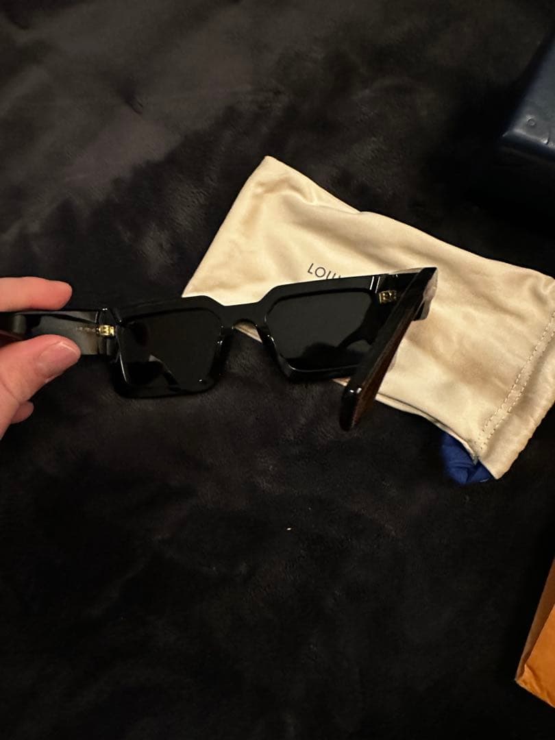 限定値下　LOUIS VUITTON LVクラッシュ スクエアサングラス