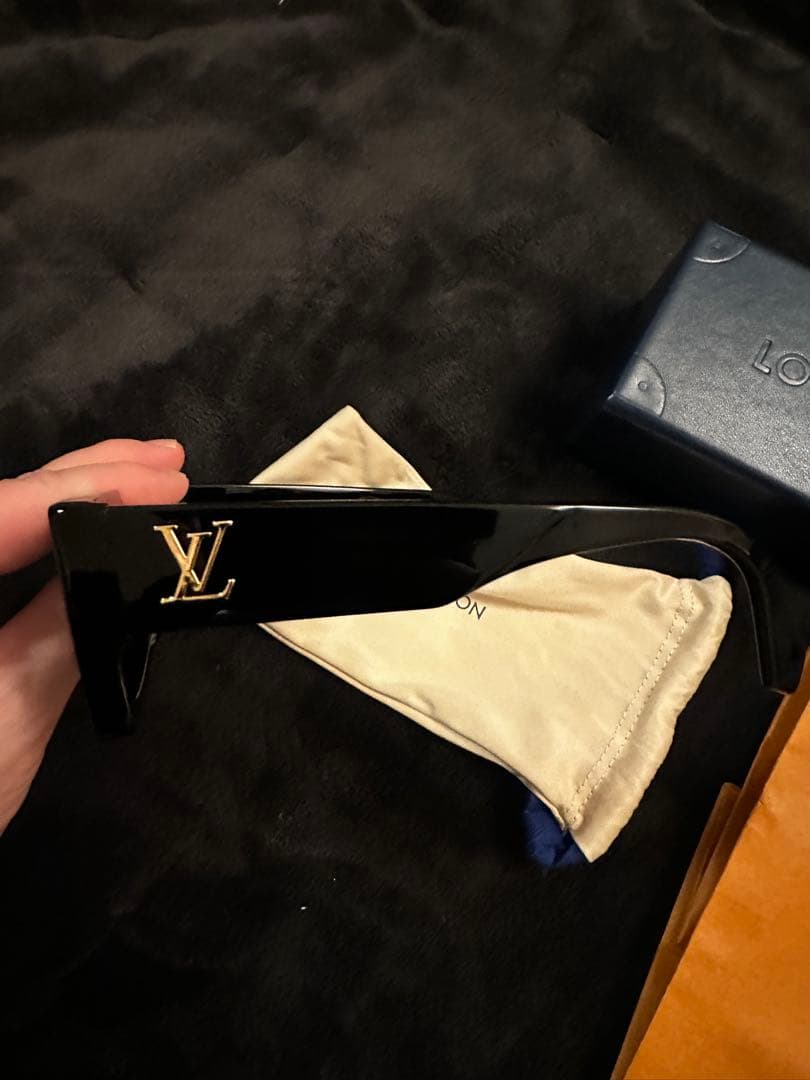 限定値下　LOUIS VUITTON LVクラッシュ スクエアサングラス