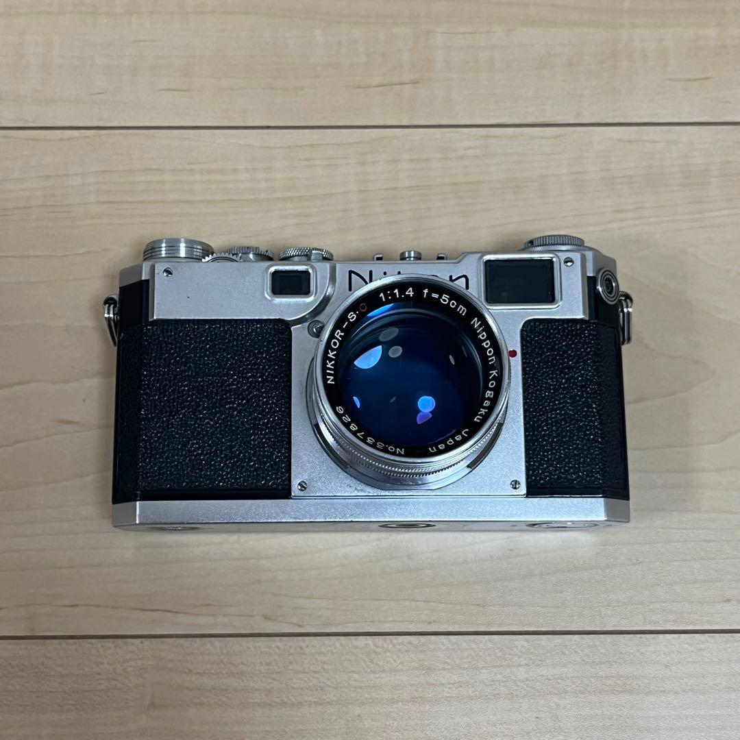 レア品【フィルムカメラ】1954年発売　Nikon ニコン S2 ジャンク