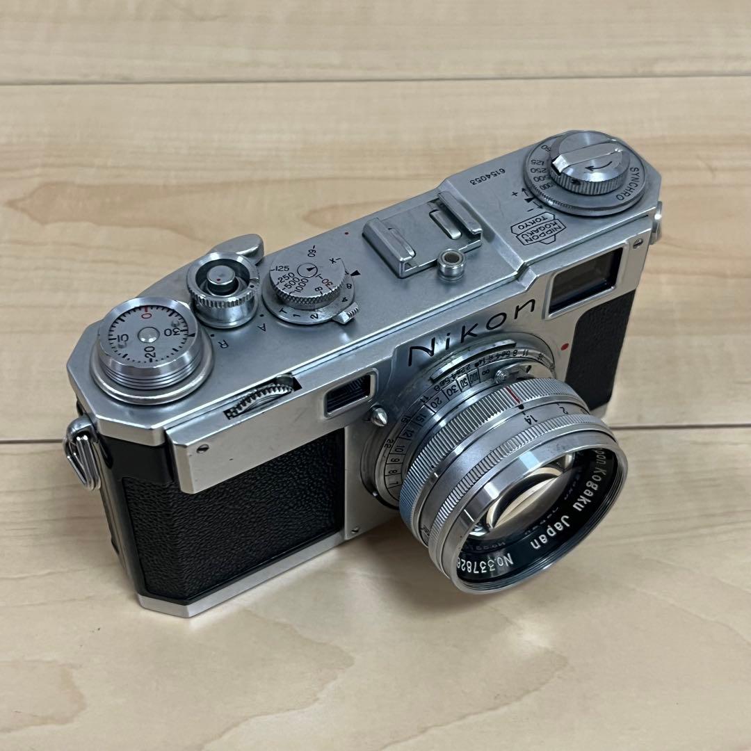 レア品【フィルムカメラ】1954年発売　Nikon ニコン S2 ジャンク