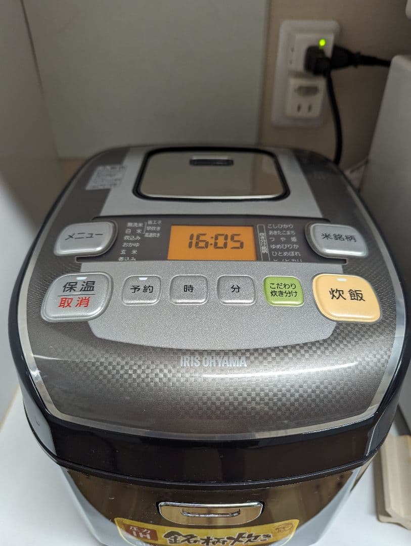 アイリス　炊飯器　圧力　IH