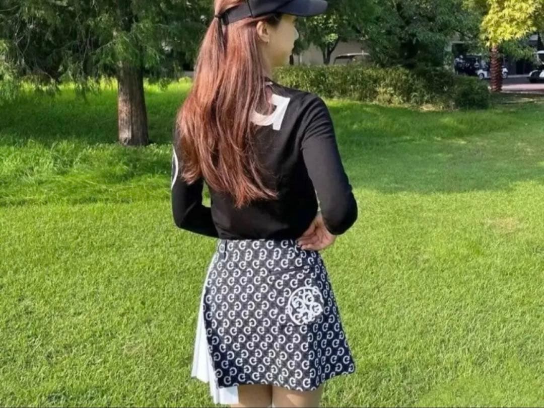 今だけ価格✨即発送　新品G/FORE　ゴルフ　セーター　ブラック　Ｌ　レディース