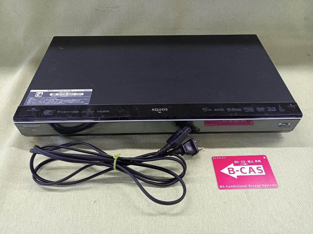 都《FGKYS》シャープ　ブルーレイレコーダー　BD-W1100