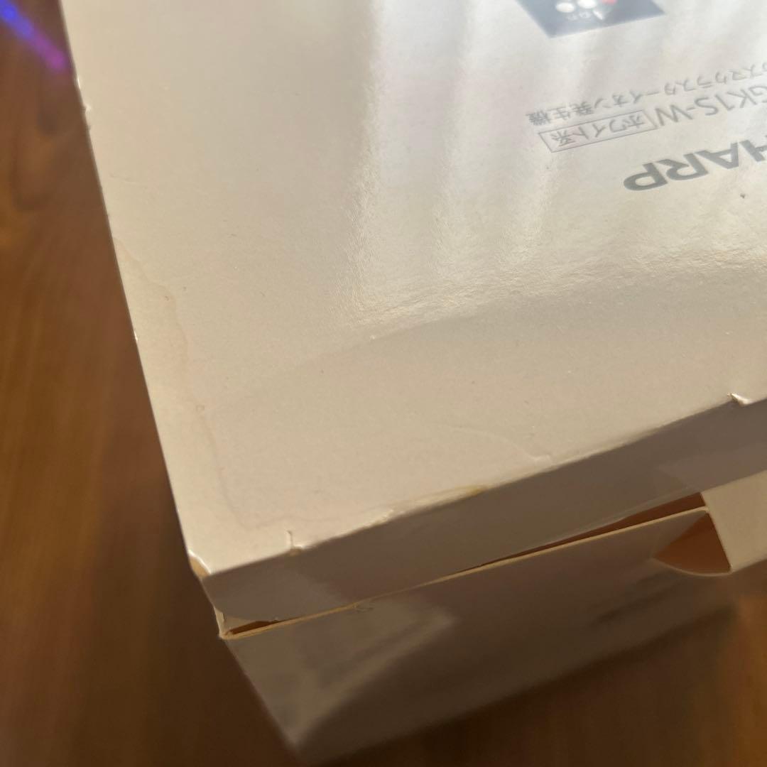 SHARPプラズマクラスター　　IG-GK1S-W ホワイト系