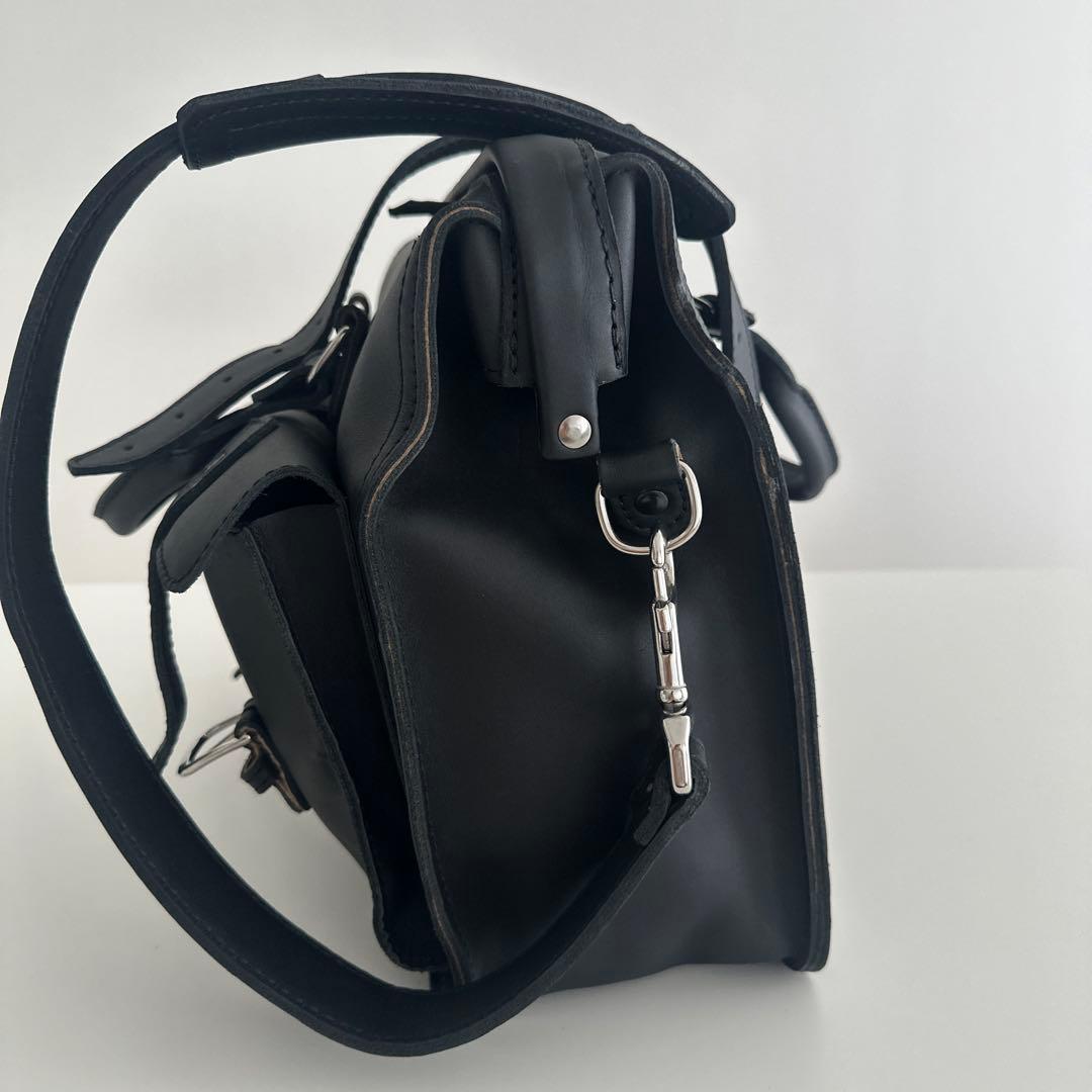 Saddleback Flight Bag レザーブリーフケース ブラック