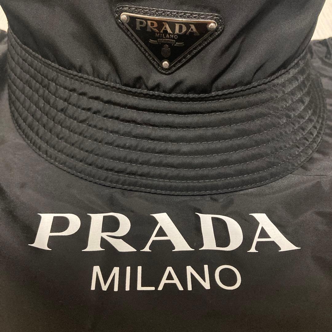 PRADAバケットハット　限定品　Sサイズ