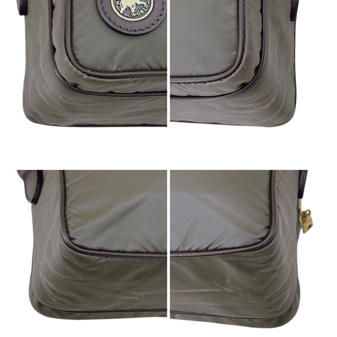 ハンティングワールド/ショルダーバッグ/クロスボディ/サコッシュ/バチュークロス