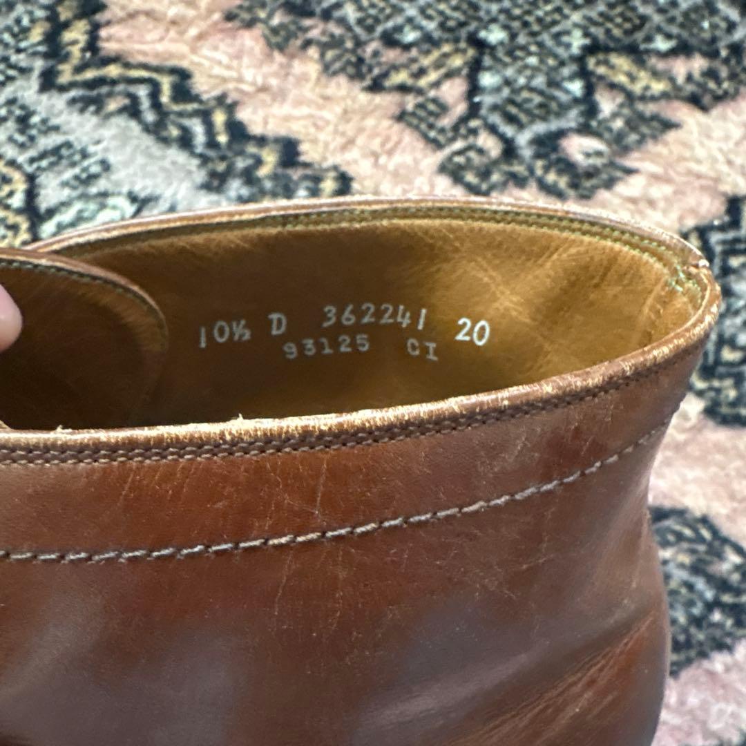 70s FLORSHEIM シングルモンクブーツ　ブラウン