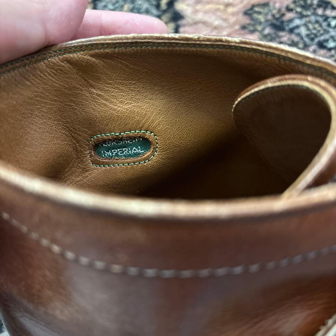 70s FLORSHEIM シングルモンクブーツ　ブラウン