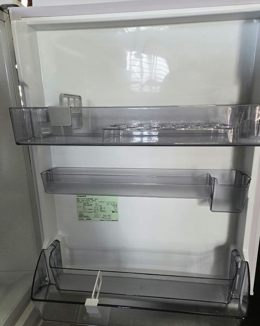 101008 TOSHIBA ノンフロン冷凍冷蔵庫 GR-V33SC (WU)