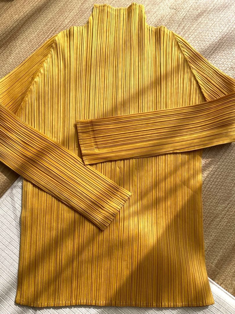 値下げ不可_ プリーツプリーズ　トップス