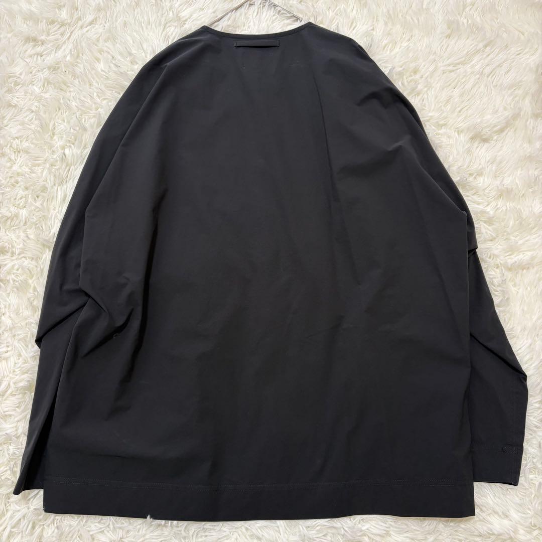 近年モデル　ユナイテッドアローズアンドサンズ　ジャケット　ノーカラー　ジップ　L