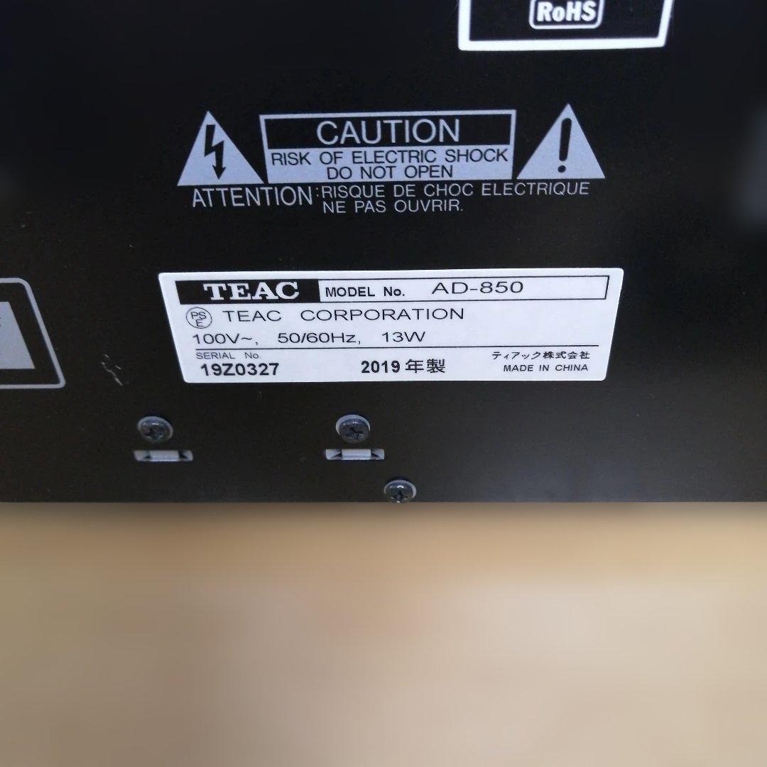 TEAC AD-850 カセットデッキ/CDプレーヤー/USB 本体のみ