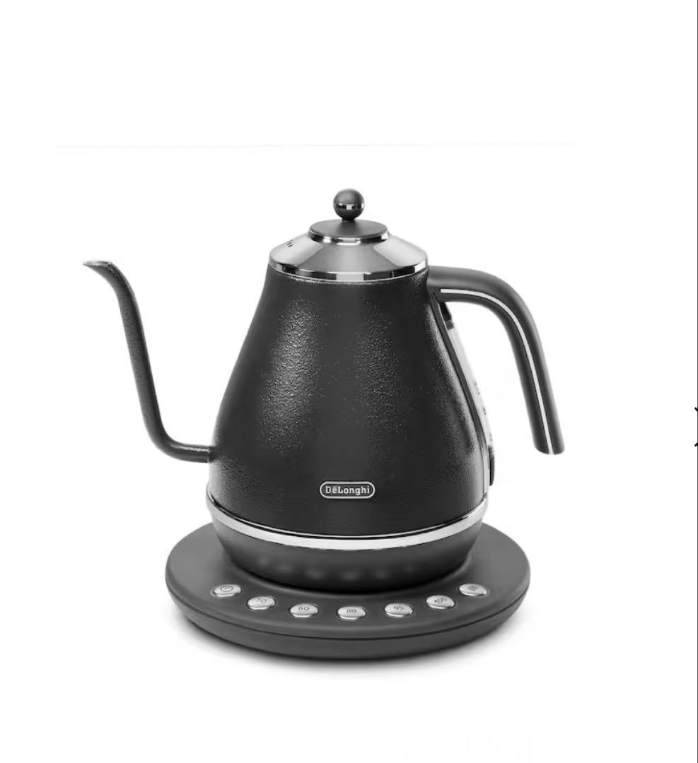 【新品】 De'Longhiカフェケトル icona KBOE1220J-GY