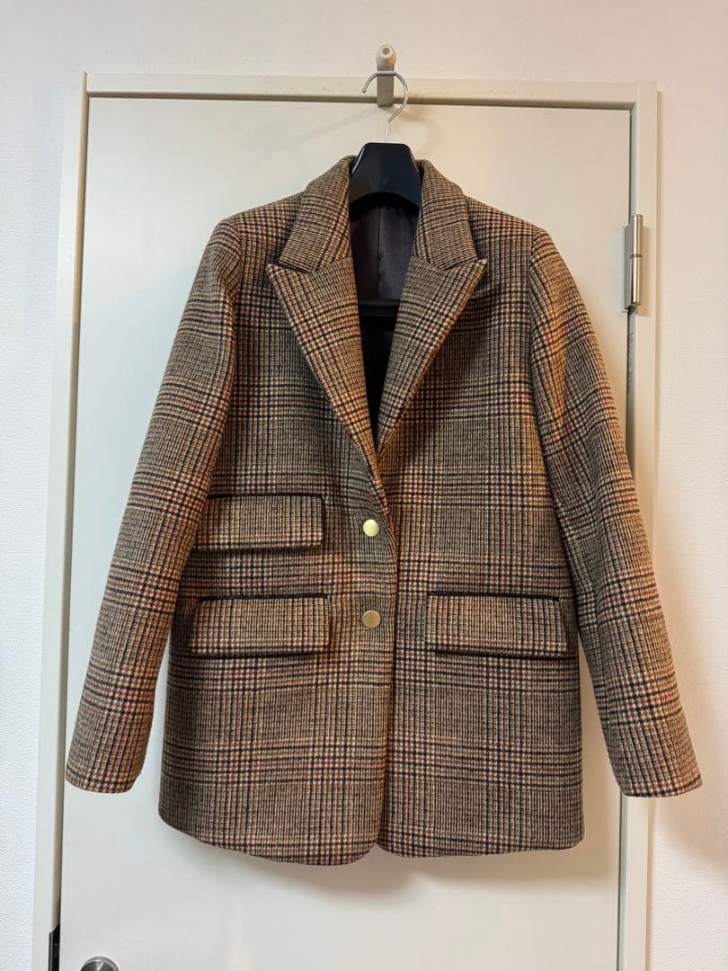 【美品】shirocon チャンキーテーラードジャケット 38