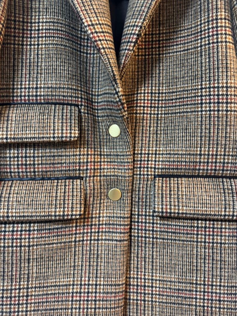 【美品】shirocon チャンキーテーラードジャケット 38