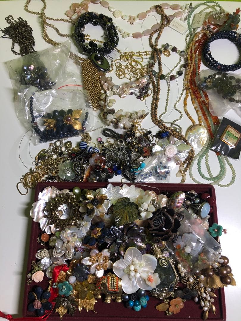 【おまとめ】多様なアクセサリーハンドメイド他色々セット