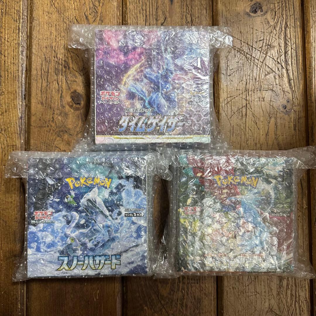 ポケカ タイムゲイザー 古代の咆哮 スノーハザード BOX シュリンクなし 新品