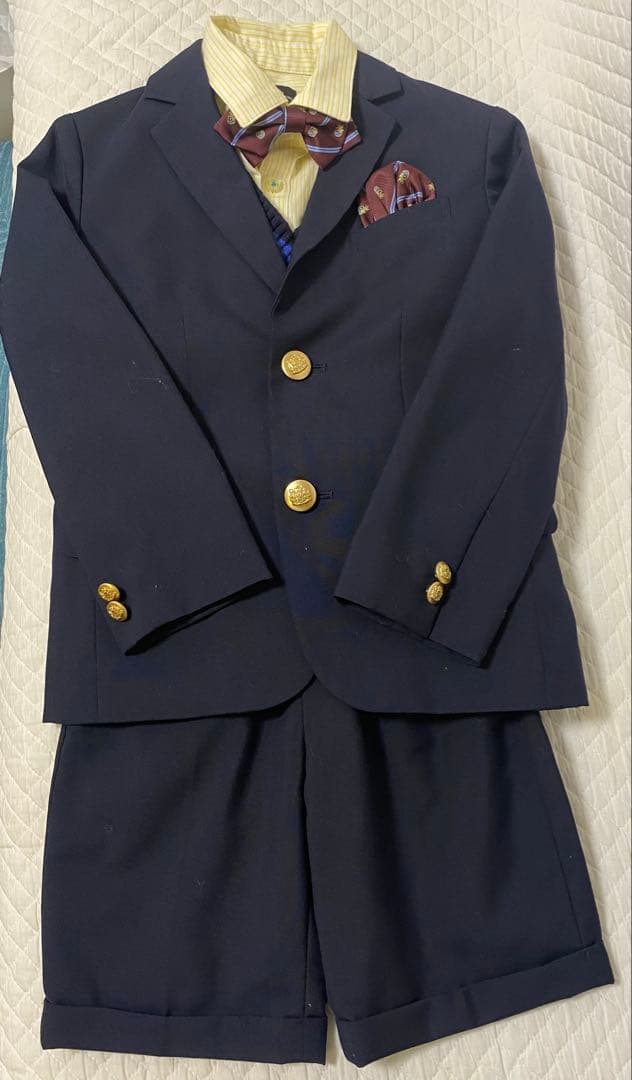 【送料込】グリーンレーベルリラクシング キッズ フォーマル 5点セット 120