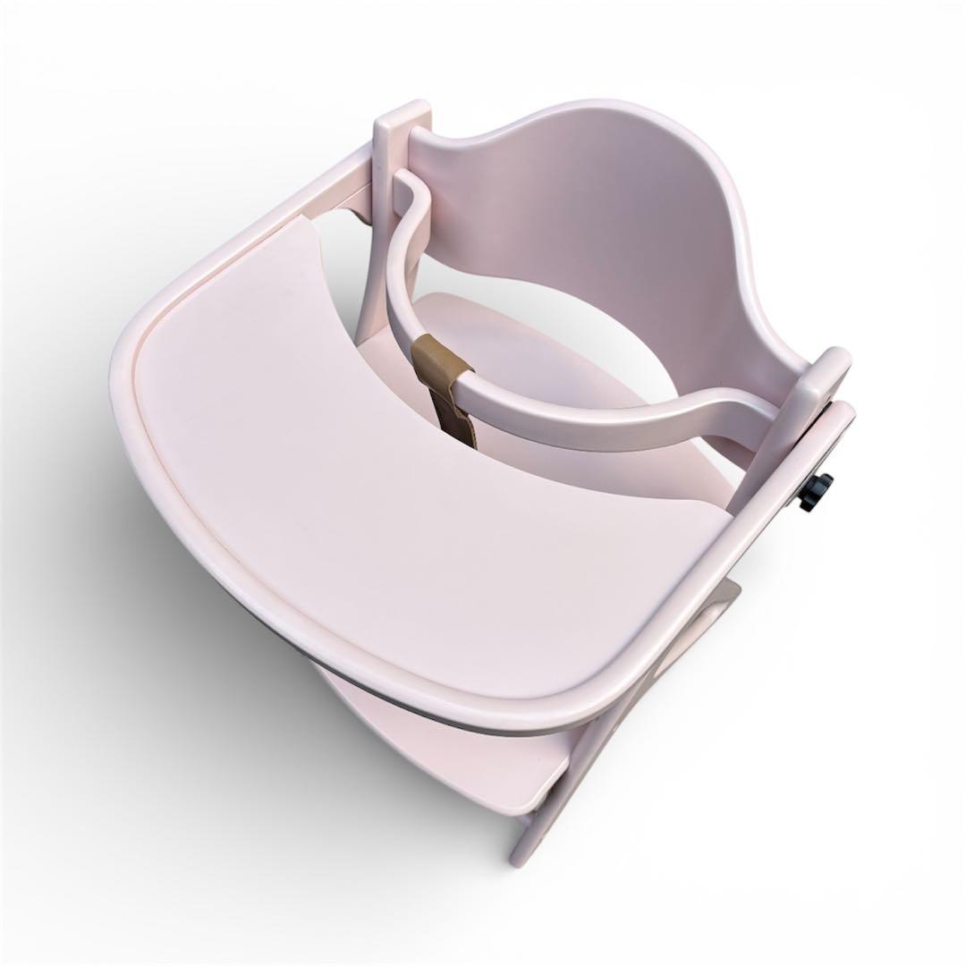 大和屋　アッフルチェア　ミルキーピンク　美品　送料無料　ベビー