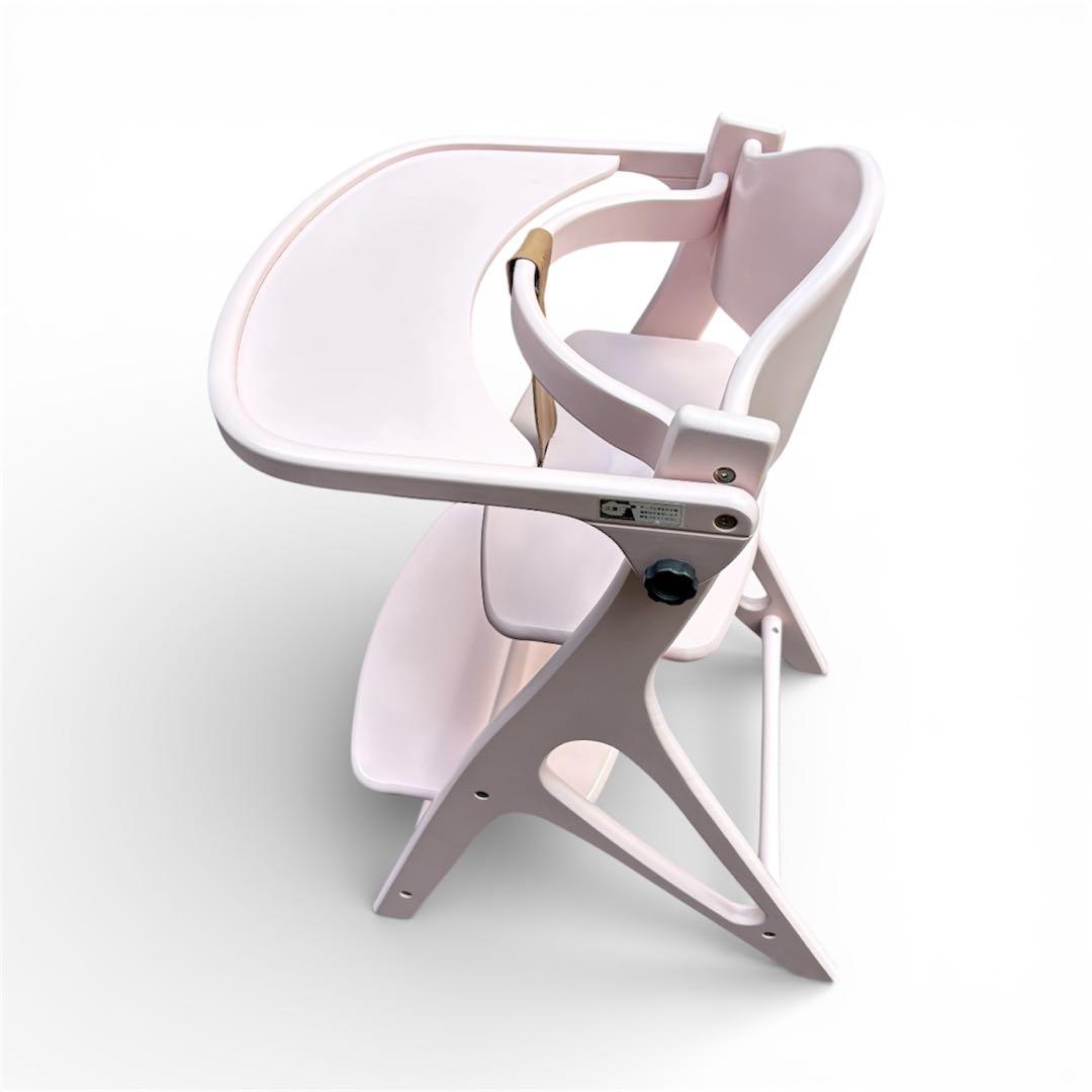 大和屋　アッフルチェア　ミルキーピンク　美品　送料無料　ベビー