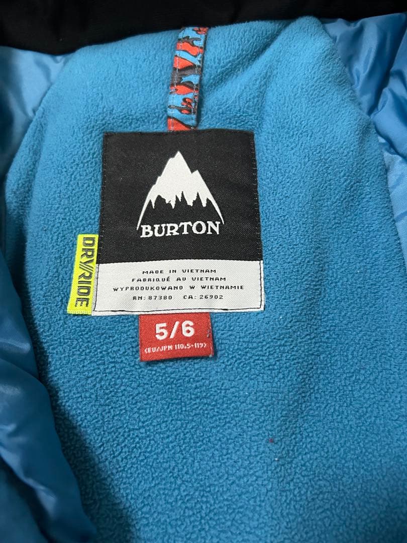 Burton バートン キッズ スキーウェア (子供用)5/6サイズ