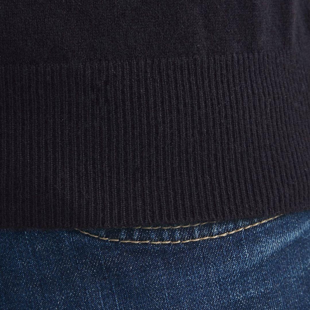 【新品】FALCONERI ファルコネリ カシミヤ ニット50 黒 BR干場義雅