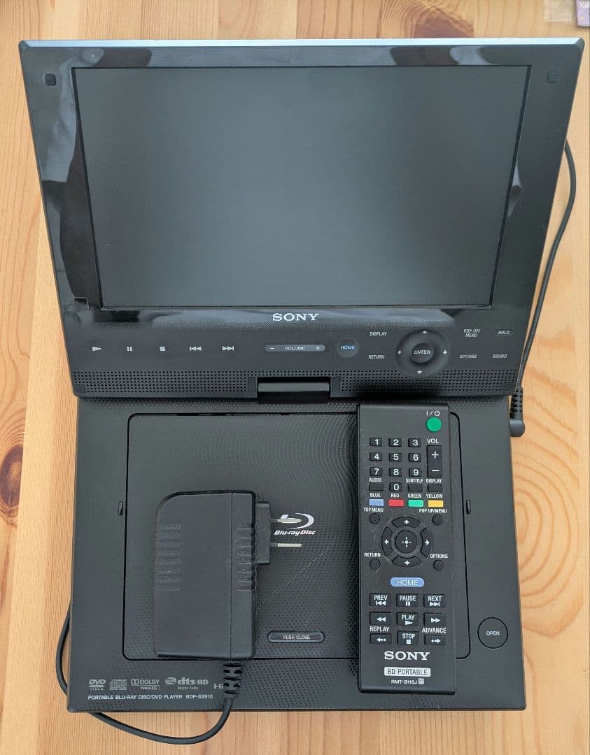 SONY BDP-SX910 ポータブルBlu-rayプレーヤー