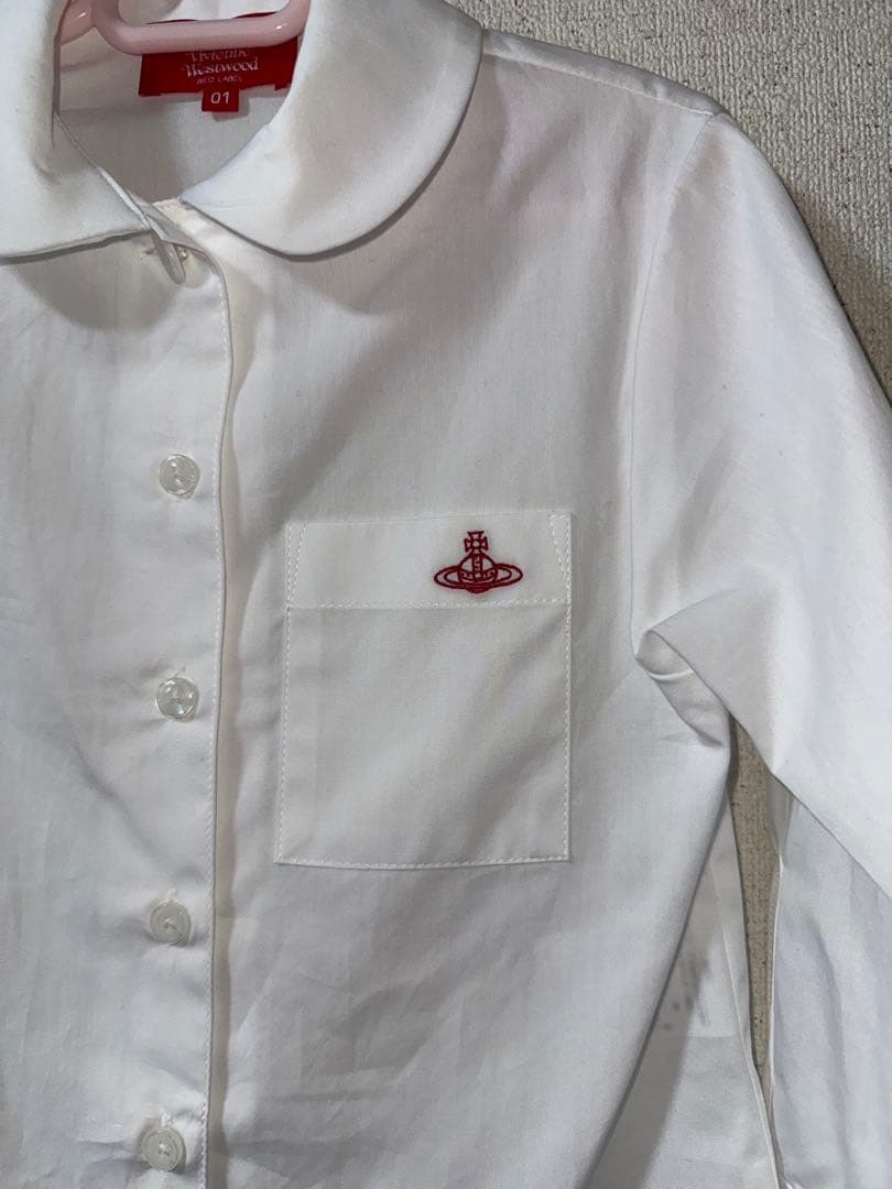 ヴィヴィアン コットンブロード ピーターパンシャツ