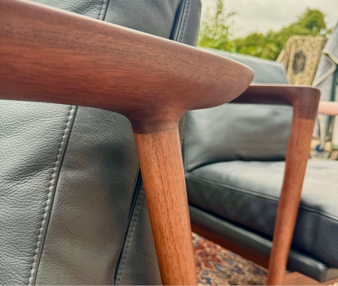 ぺこさん専用 アクタス HORSE SHOE 本革×マホガニー 高級