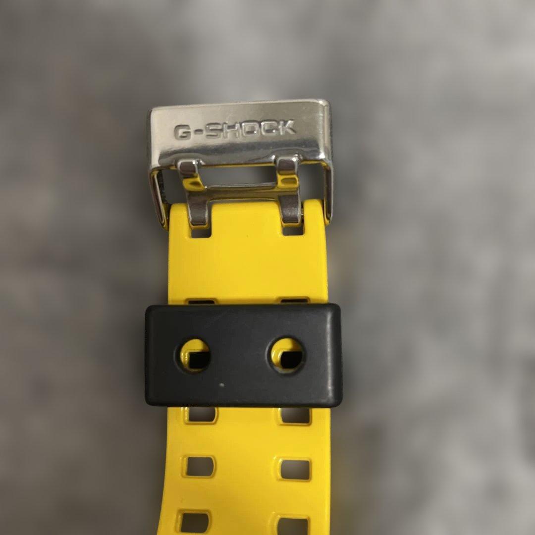 G-SHOCK WR20BAR ブラック/イエロー デジタル腕時計