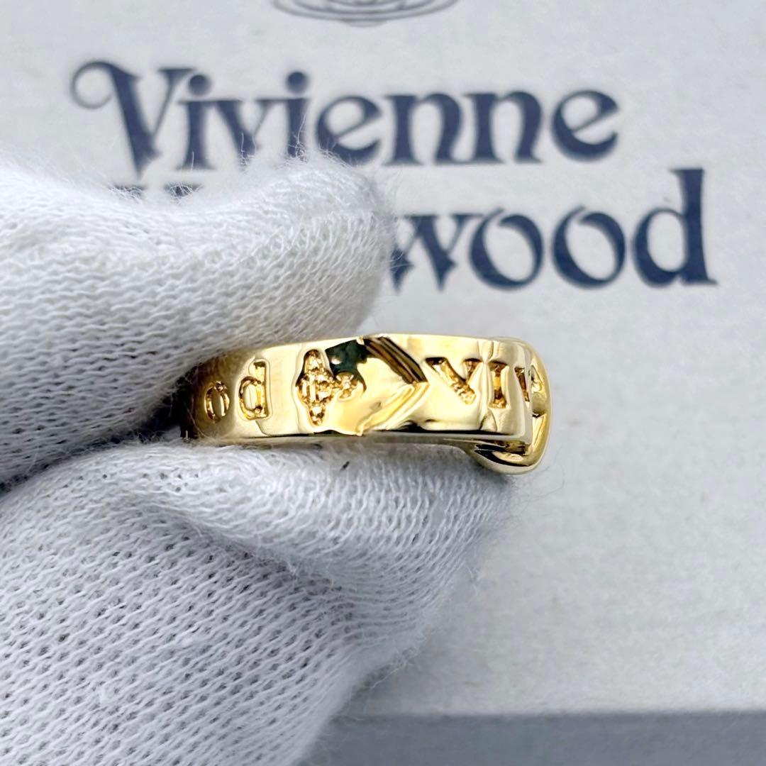 新品 ヴィヴィアンウエストウッド BOBBY フープピアス ゴールド ボビー