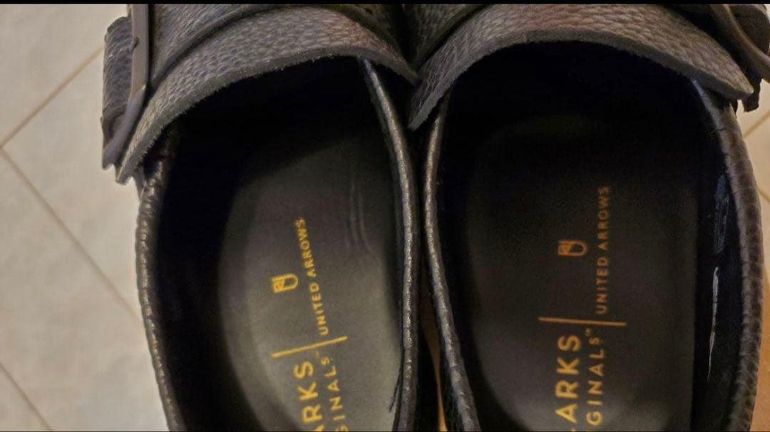 ユナイテッドアローズ 別注　Clarks Wallabee Monk　OVY