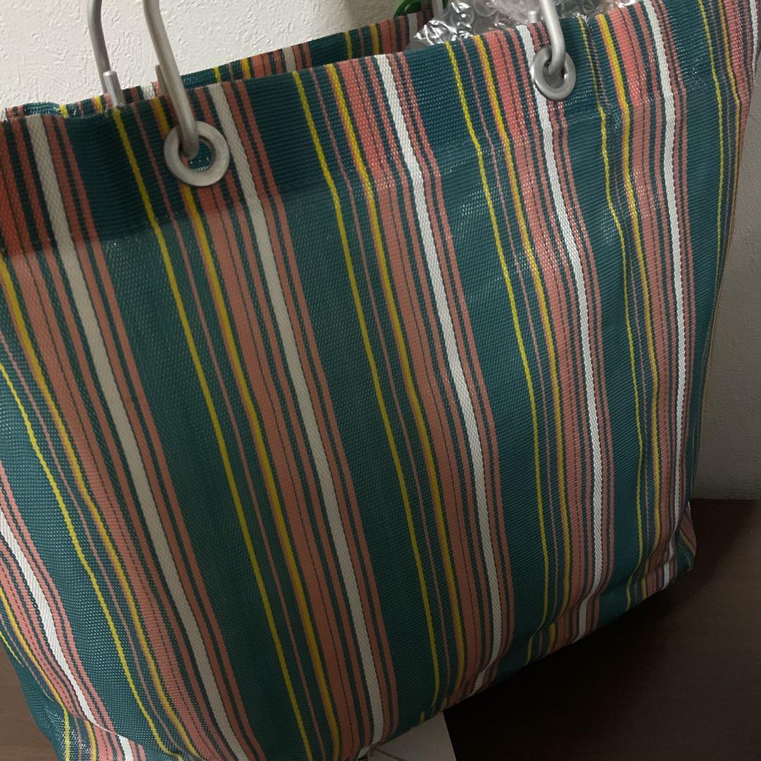 ☆開店セール☆ 使用数日 美品 マルニ フラワーカフェ ロゴ ハンドバッグ