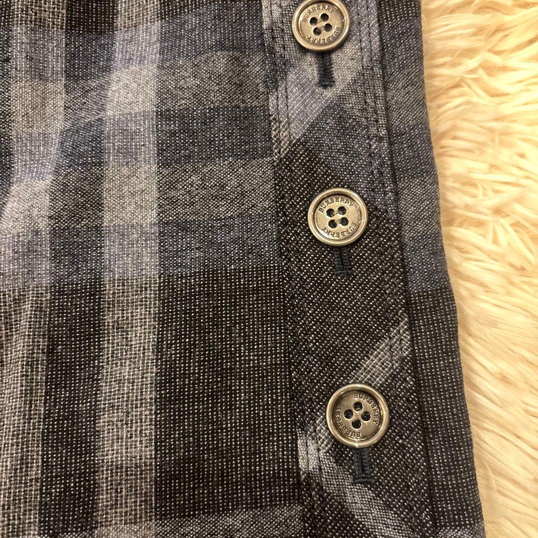 【新品タグ付き】バーバリー エクスプローデッド ノバチェック ウール スカート