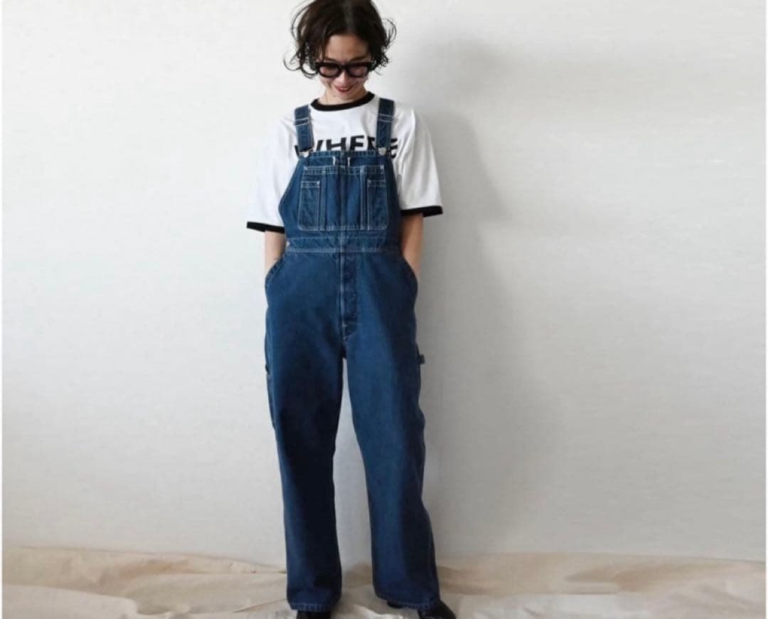 ch!iii Tシャツ オーバーサイズ ホワイト✖️ブラック