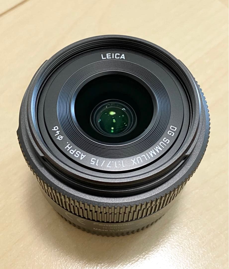 【Lumix】ライカ DG 15mm/F1.7 ASPH 単焦点レンズ