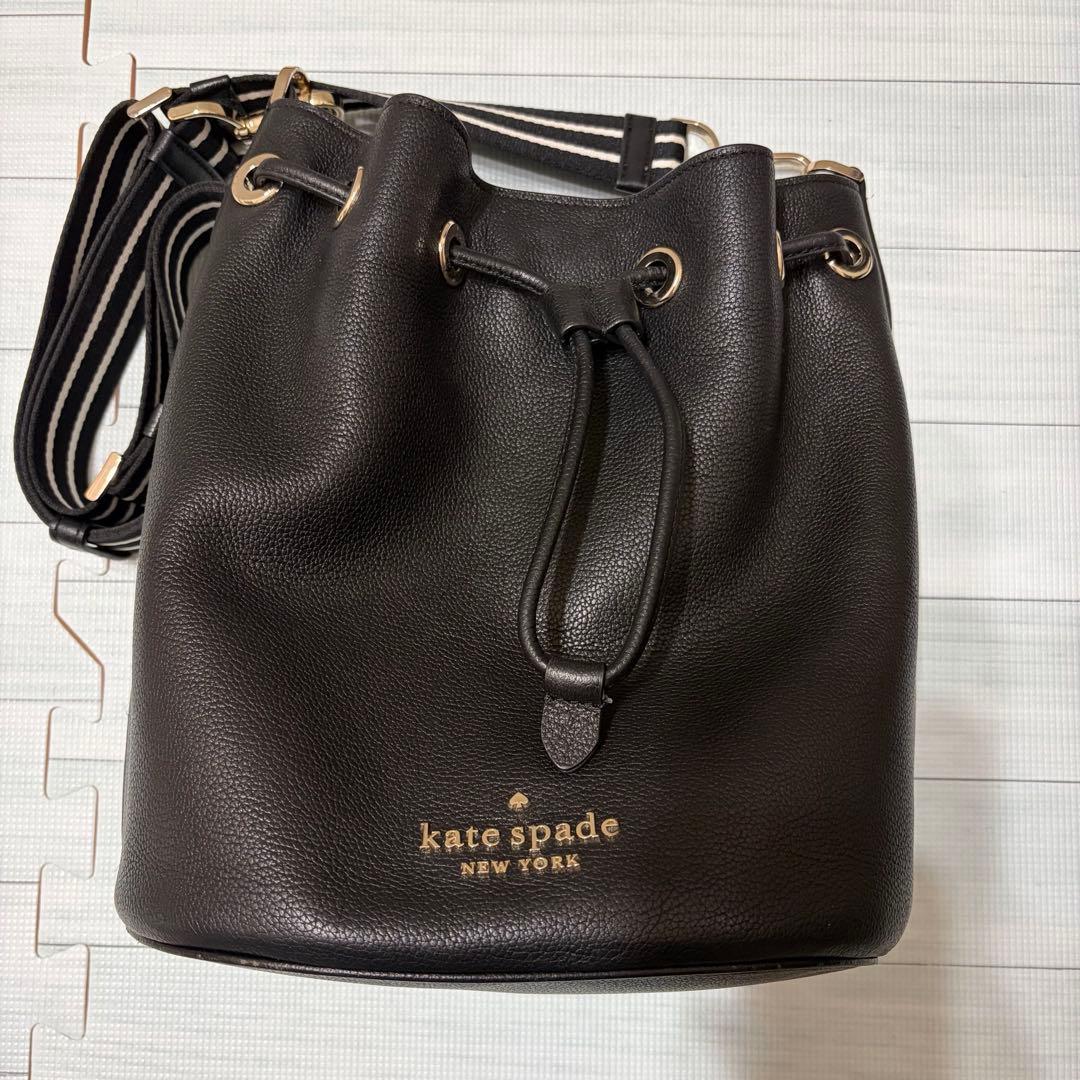 ケイトスペード ショルダーバッグ ロージー バケットバッグ ブラック