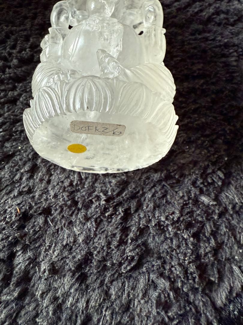 クリスタル ガネーシャ像 約14cm