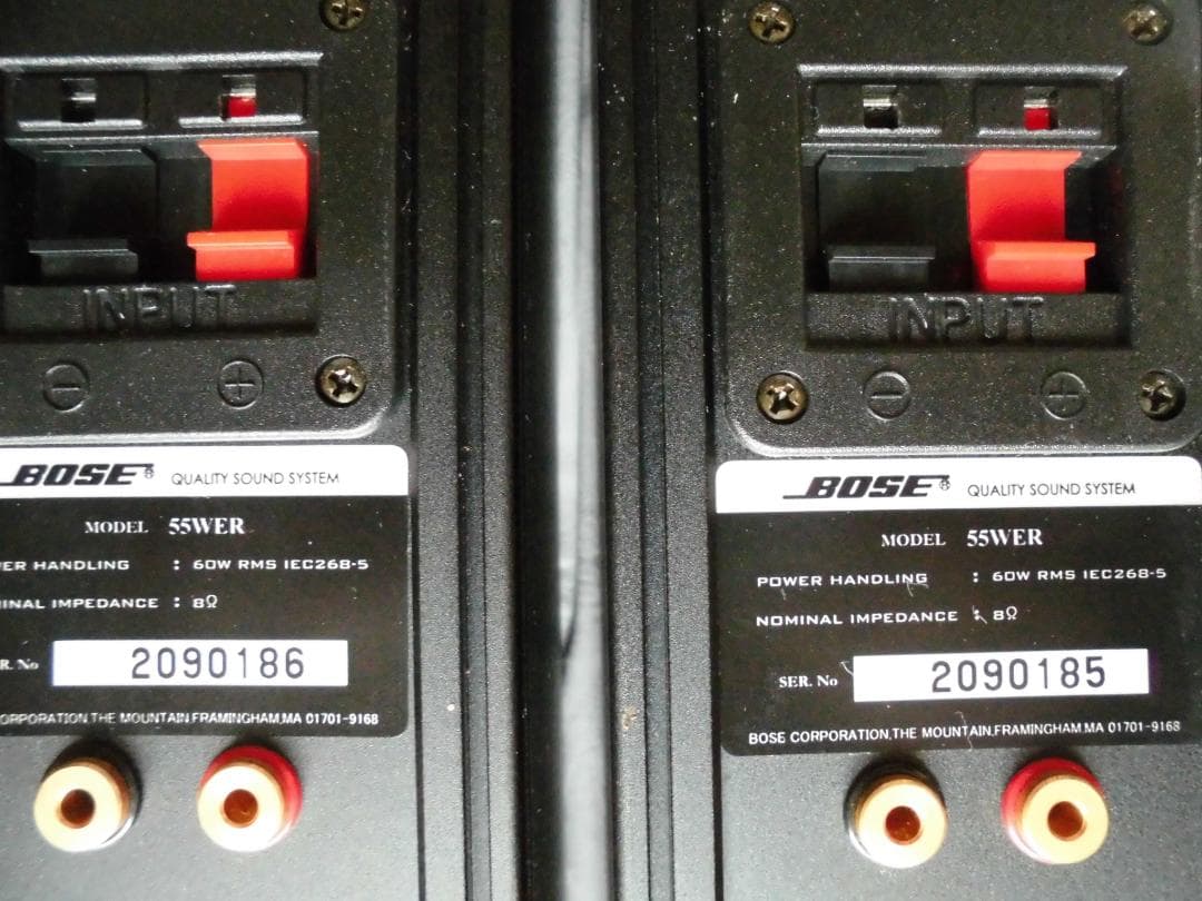 BOSE 55WER　トールスピーカー　音出し確認済み　スタンドなし