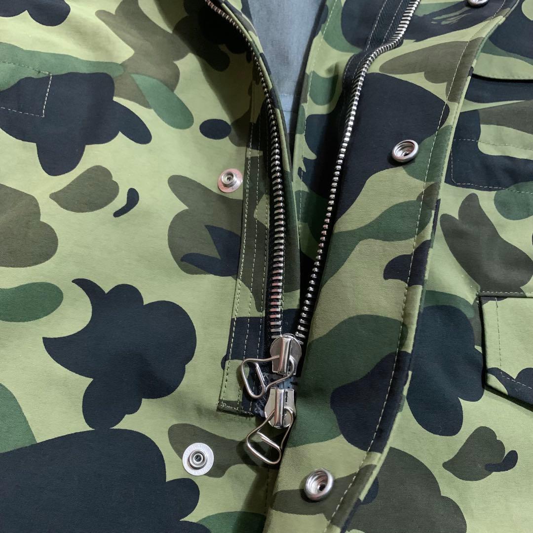 ジャケット・アウター BAPE M-65 CAMO Military Jacket GORE-TEX