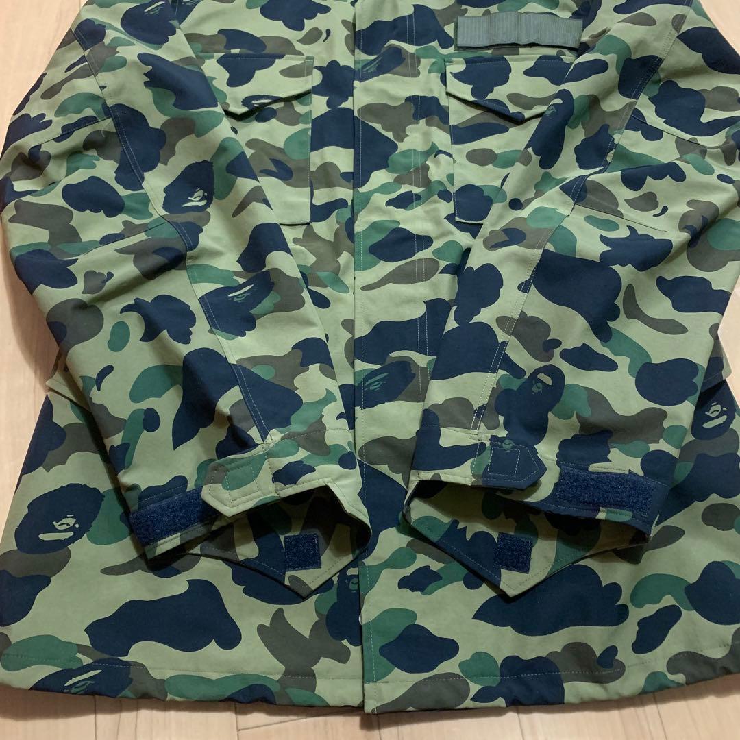 ジャケット・アウター BAPE M-65 CAMO Military Jacket GORE-TEX