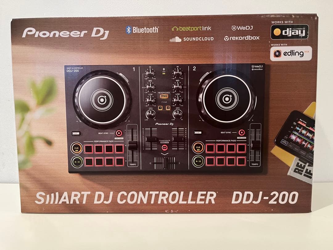 【美品中古品】これから始める方にお勧めPioneer DJ DDJ-200