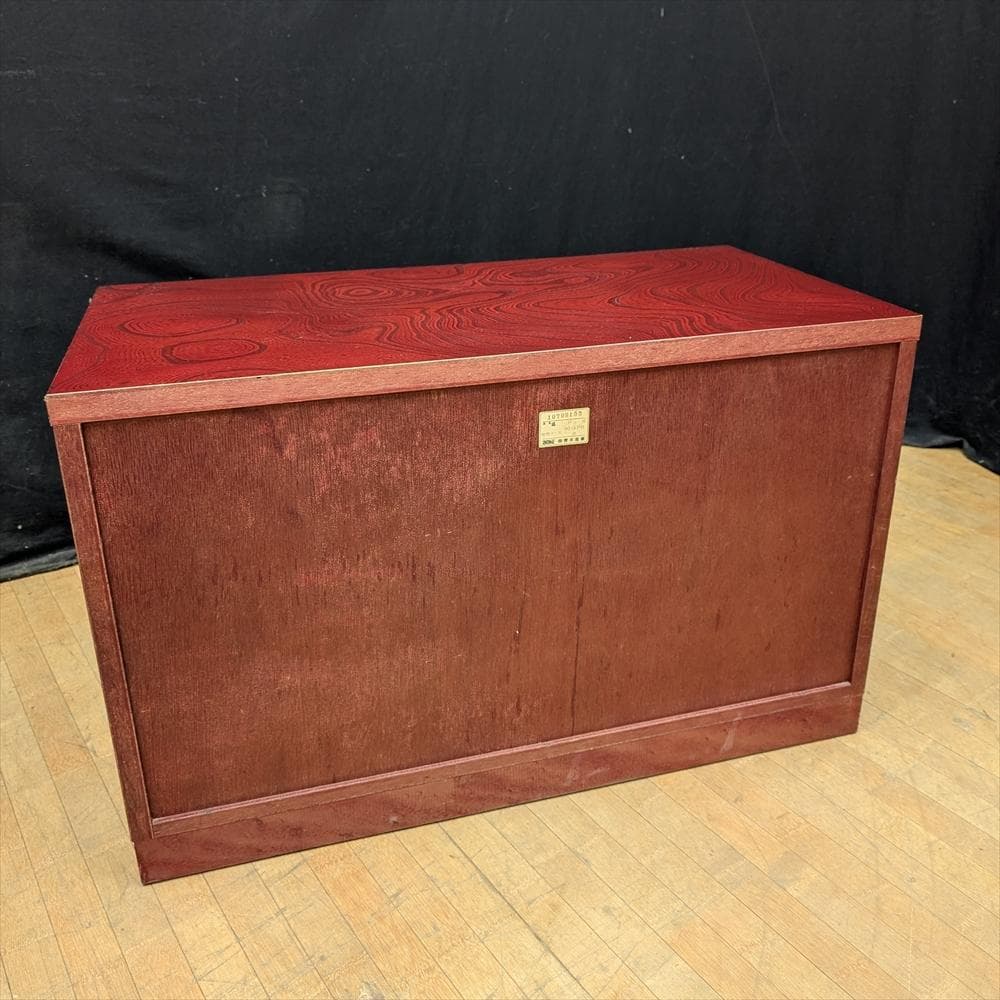 青木産業　欅　ケヤキ　民芸箪笥　箪笥　チェスト　ローチェスト　引き出し　ドロワー