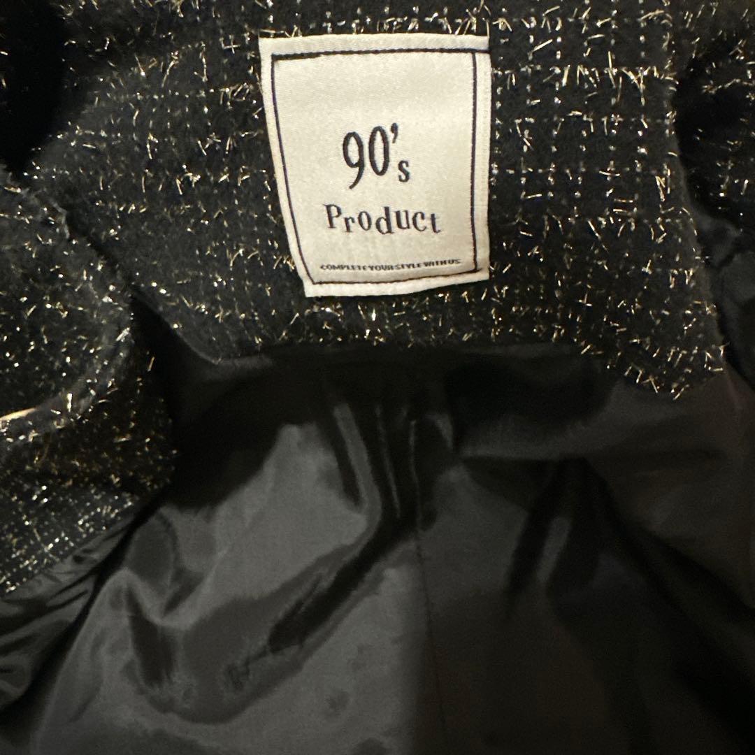 【ALUDE SELECT】 ノーカラージャケット alude otte 秋冬物