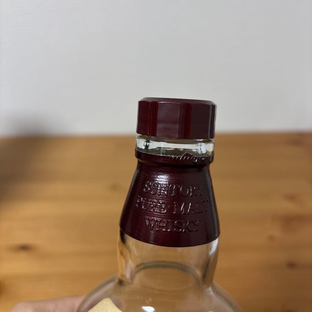 【空瓶】　サントリーピュアモルトウイスキー　山崎1985 シェリーウッド　空瓶