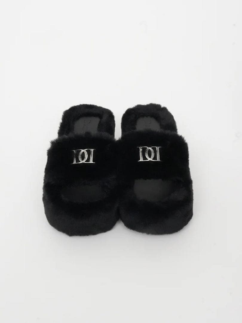 ♡ ダーリッチ Darich ♡ プラットフォームファーサンダル